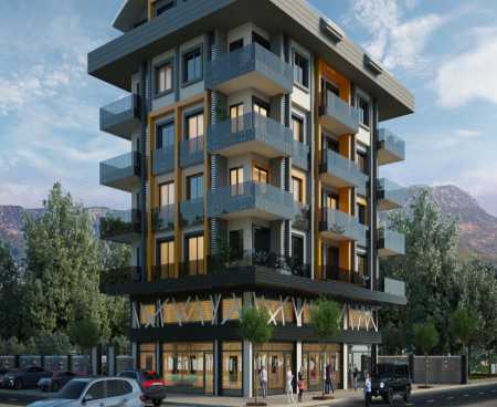 FLATS FOR SALE FROM CONSTRUCTION COMPANY IN ALANYA