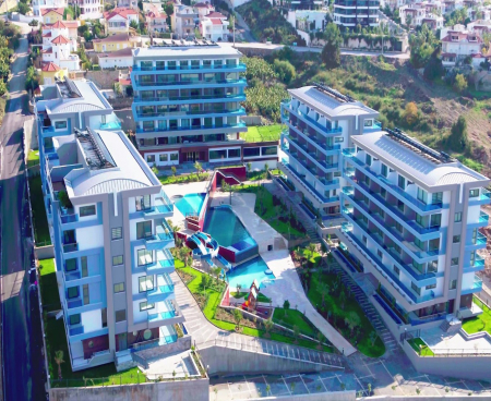 FLAT FOR SALE FROM CONSTRUCTION COMPANY IN ALANYA KESTEL ST