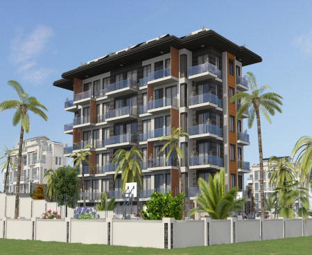 FLATS FOR SALE FROM CONSTRUCTION COMPANY IN ALANYA KESTEL ST