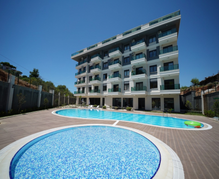 FLATS FOR SALE FROM CONSTRUCTION COMPANY IN ALANYA OBA ST