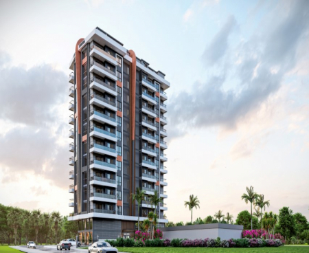 LUXURIOUS FLATS FOR SALE IN ALANYA FROM CONSTRUCTION COMPANY