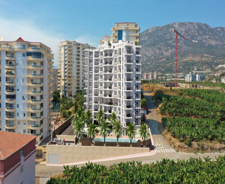 FLATS FOR SALE FROM CONSTRUCTION COMPANY IN ALANYA