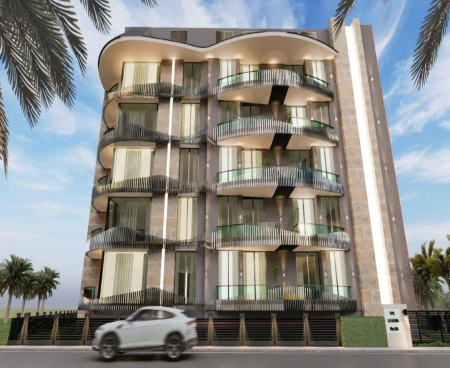 FLAT FOR SALE FROM CONSTRUCTION COMPANY IN ALANYA CENTER